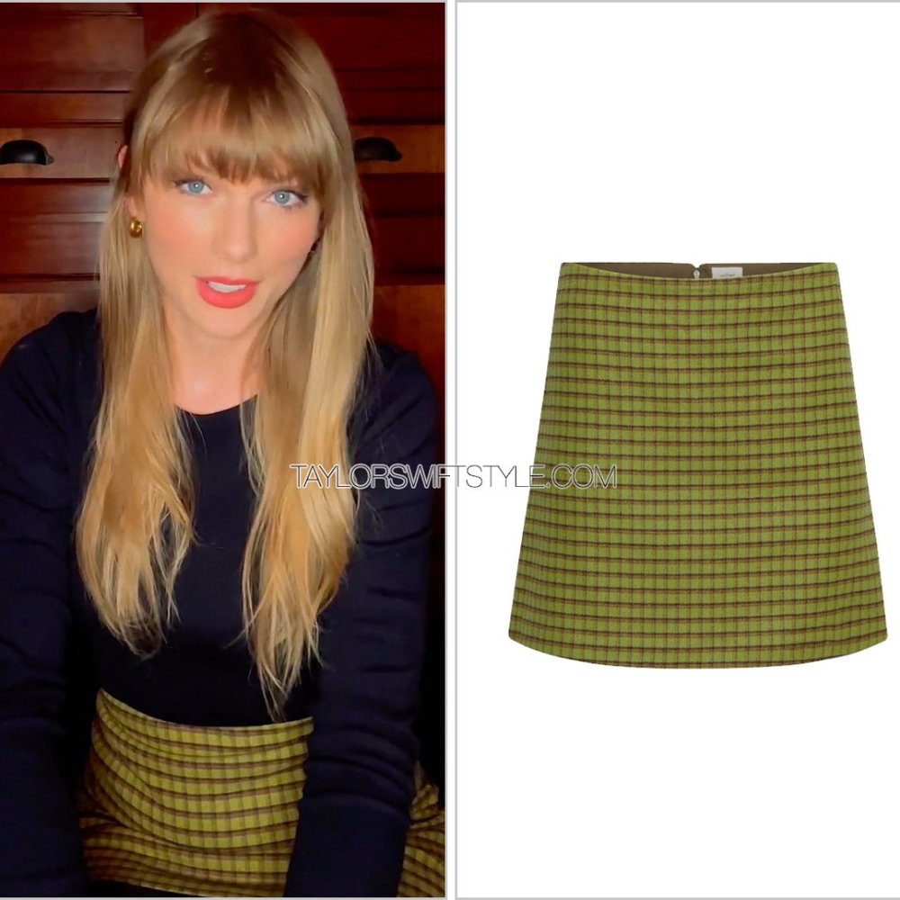 Wilfred Classic Mini Skirt Plaid Taylor Swift Aritzia